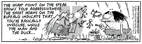 Frank and Ernest on Thursday January 8, 1998 Comic Strip