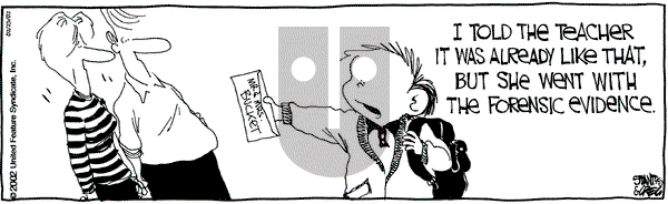 The Buckets on Saturday May 11, 2002 Comic Strip