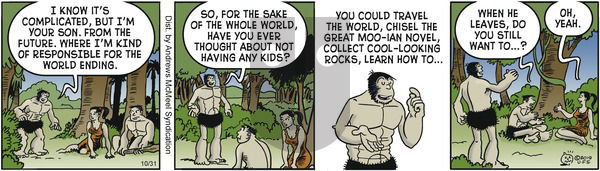Alley Oop on Thursday October 31, 2019 Comic Strip