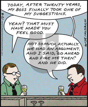 Real Life Adventures - Friday December 8, 2023 Comic Strip