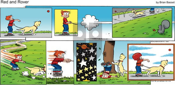 Red and Rover on Sunday July 3, 2016 Comic Strip