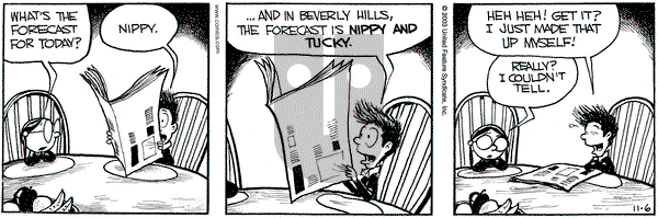 Grand Avenue on Saturday January 10, 2004 Comic Strip