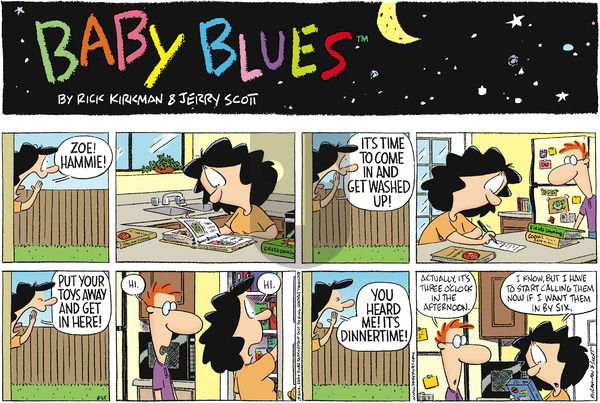 Baby Blues on Sunday August 25, 2002 Comic Strip