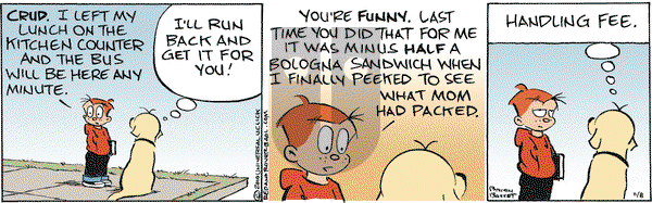 Red and Rover on Monday November 8, 2010 Comic Strip