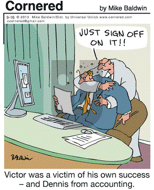 Cornered on Monday September 16, 2013 Comic Strip