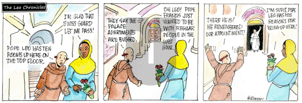 Francis on Thursday May 22, 2025 Comic Strip