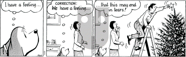 Fred Basset on Wednesday December 20, 2006 Comic Strip