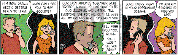 Luann on Monday July 9, 2012 Comic Strip
