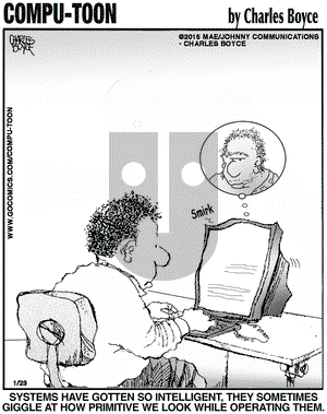 Compu-toon on Friday January 23, 2015 Comic Strip