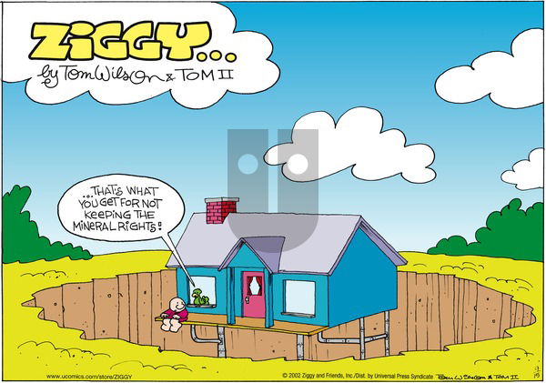 Ziggy on Sunday September 15, 2002 Comic Strip