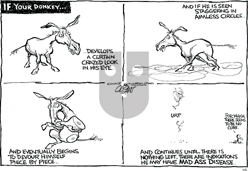 Pat Oliphant - Monday January 5, 2004 Comic Strip