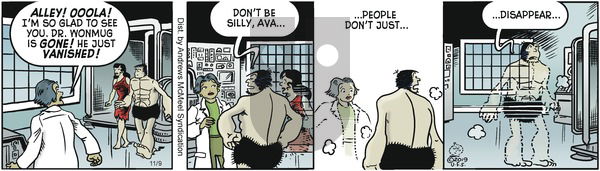 Alley Oop on Saturday November 9, 2019 Comic Strip