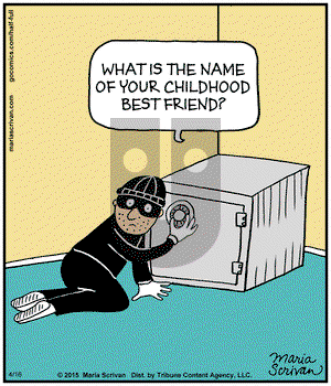 Half Full - Thursday April 16, 2015 Comic Strip