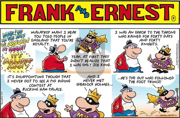 Frank and Ernest on Sunday May 17, 2020 Comic Strip