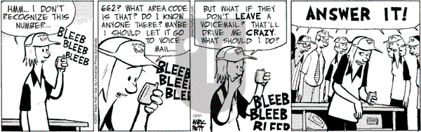 Lucky Cow on Monday December 31, 2007 Comic Strip
