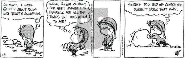 Heart of the City on Monday February 9, 2009 Comic Strip