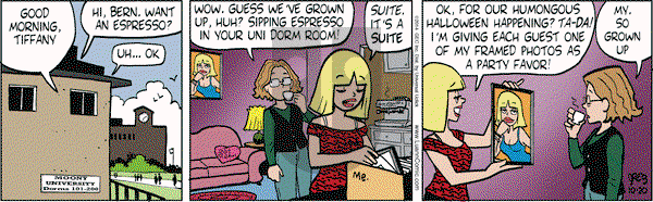 Luann on Monday October 20, 2014 Comic Strip
