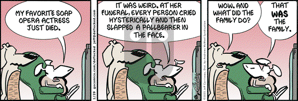DeFlocked on Wednesday January 29, 2025 Comic Strip