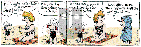 Cul de Sac on Tuesday August 20, 2013 Comic Strip