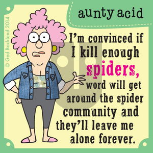 Aunty Acid on Tuesday October 14, 2014 Comic Strip