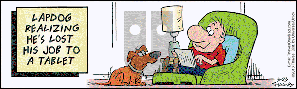 Frank and Ernest on Monday May 23, 2016 Comic Strip