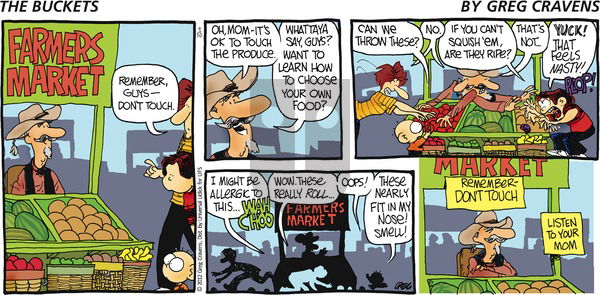 The Buckets on Sunday September 30, 2012 Comic Strip