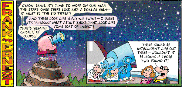 Frank and Ernest on Sunday February 21, 2010 Comic Strip