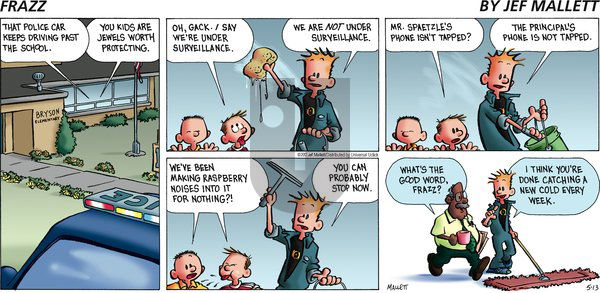 Frazz on Sunday May 13, 2012 Comic Strip