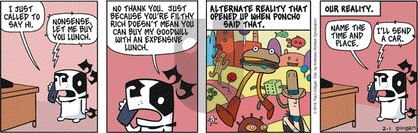 Pooch Cafe on Friday February 1, 2019 Comic Strip