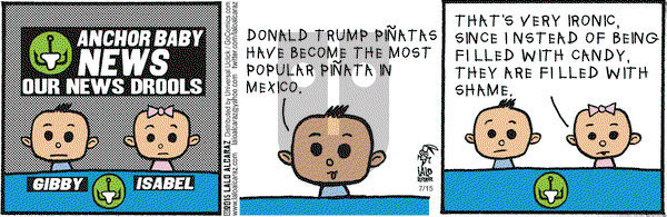 La Cucaracha - Wednesday July 15, 2015 Comic Strip