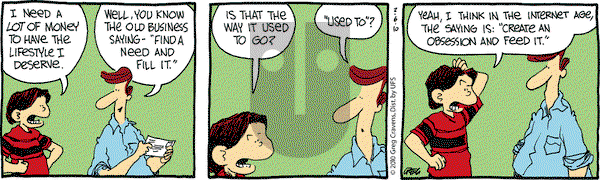 The Buckets on Saturday February 6, 2010 Comic Strip