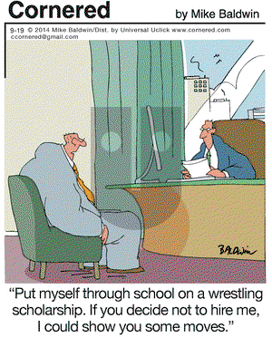 Cornered on Friday September 19, 2014 Comic Strip