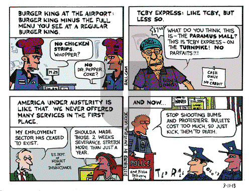 Ted Rall on Monday March 11, 2013 Comic Strip