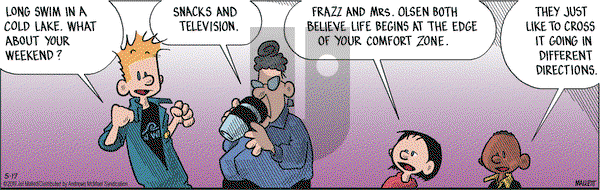 Frazz on Friday May 17, 2019 Comic Strip