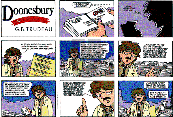 Doonesbury on Sunday June 13, 1993 Comic Strip