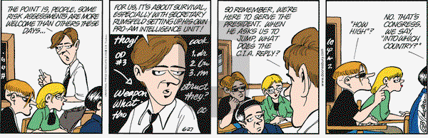 Doonesbury on Friday June 27, 2003 Comic Strip
