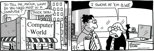 Lola on Tuesday December 4, 2007 Comic Strip