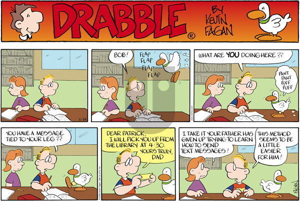 Drabble on Sunday February 24, 2008 Comic Strip
