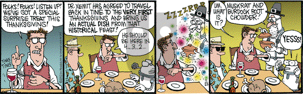 Monty on Thursday November 22, 2012 Comic Strip