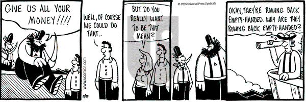 Overboard on Tuesday February 28, 2006 Comic Strip