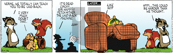Over the Hedge on Thursday May 14, 2015 Comic Strip