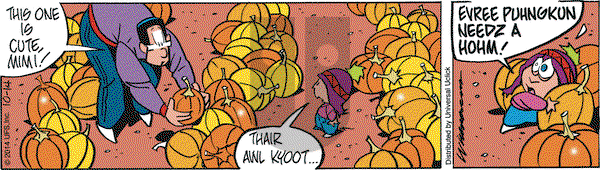 Rose is Rose on Tuesday October 14, 2014 Comic Strip