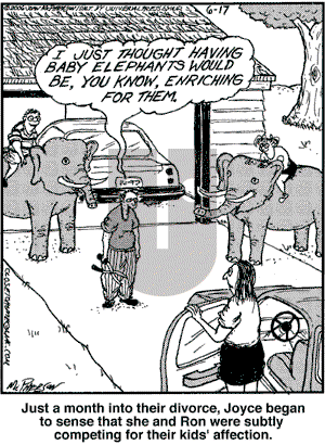Close to Home on Saturday June 17, 2006 Comic Strip