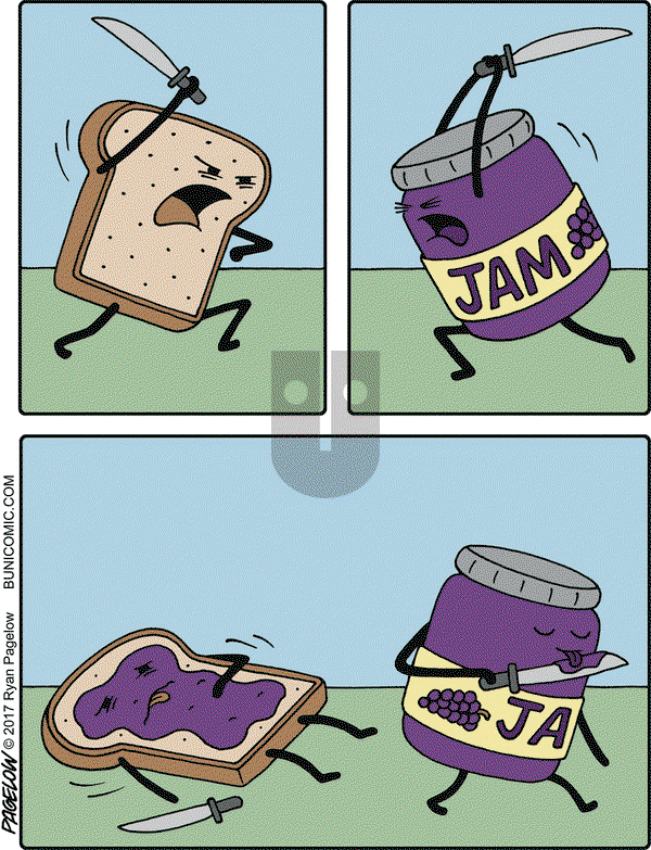 Buni on Wednesday April 12, 2017 Comic Strip