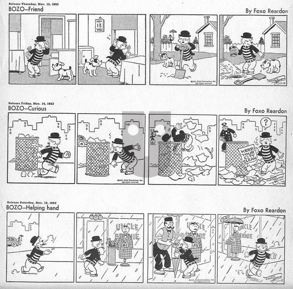 Bozo on Tuesday May 13, 2025 Comic Strip