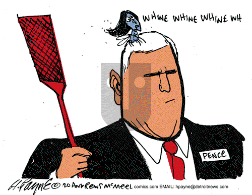 Henry Payne on Friday October 9, 2020 Comic Strip