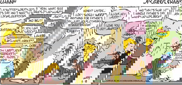 Luann on Sunday June 18, 2006 Comic Strip