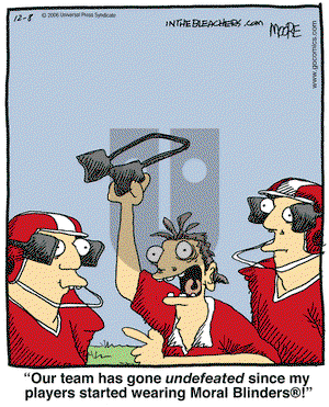 In the Bleachers on Friday December 8, 2006 Comic Strip