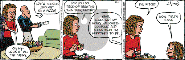 Cleats on Tuesday November 1, 2005 Comic Strip