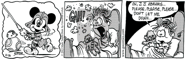 Heart of the City on Monday November 16, 2015 Comic Strip